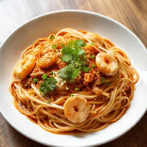 ลักซาแห้ง (Dry Laksa)