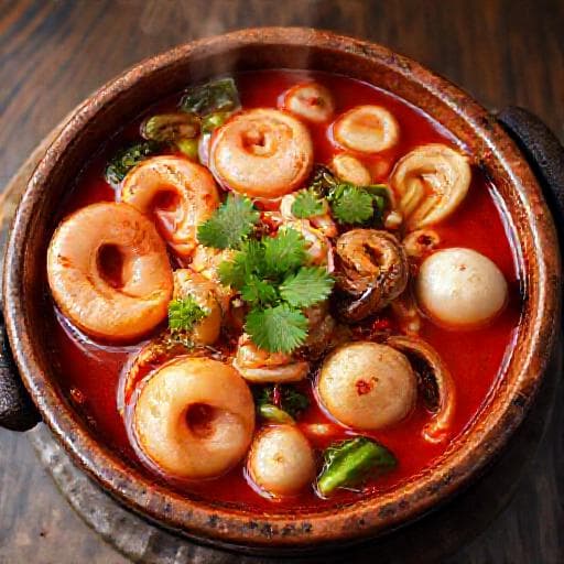 สุกี้น้ำทะเล หม่าล่า