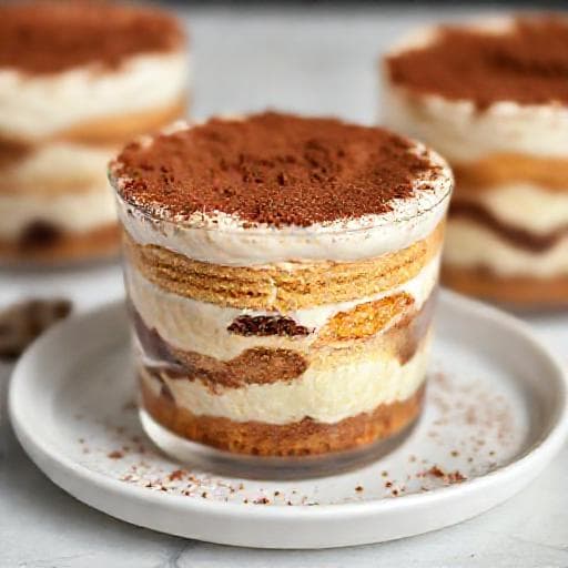 ทีรามิสุแบบเร่งด่วน (No-Bake)