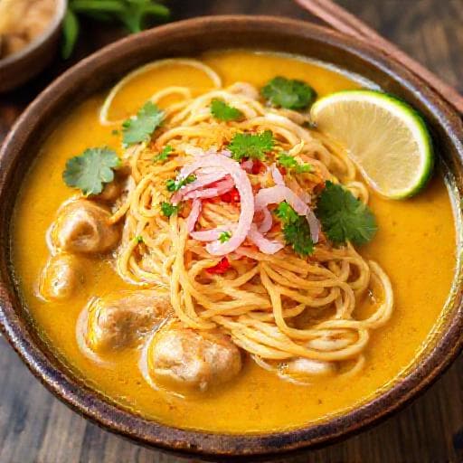 ข้าวซอยไก่ (สูตรดั้งเดิม)