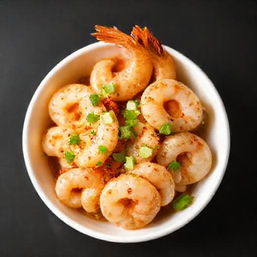 جمبري بالثوم السريع