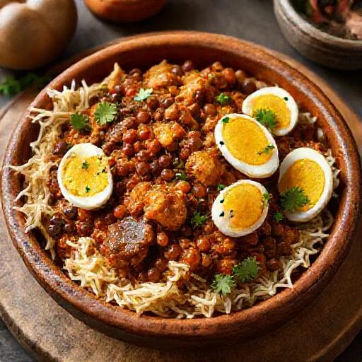 رفيسة مغربية تقليدية بالدجاج