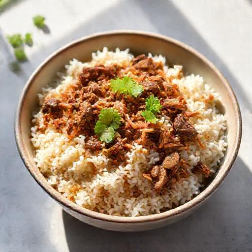 مجبوس لحم سريع