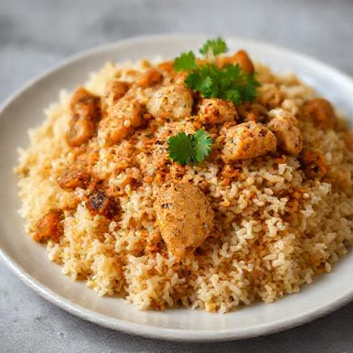 برياني عراقي سريع بالدجاج