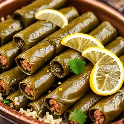 ورق عنب باللحم والأرز (الكلاسيكي)