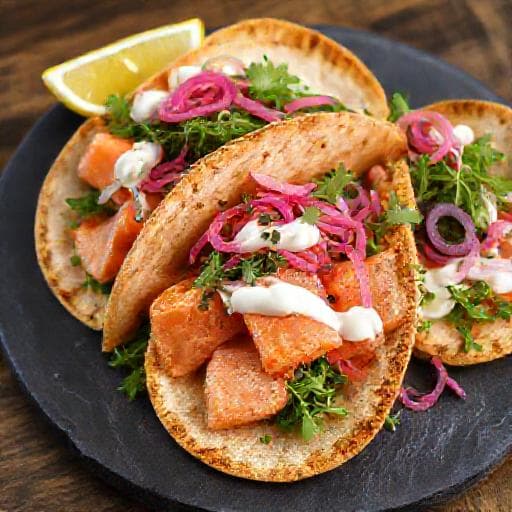 Pacific Northwest Smoked Salmon Tacos