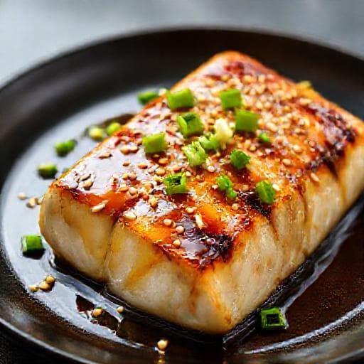 Miso Butter Baked Cod