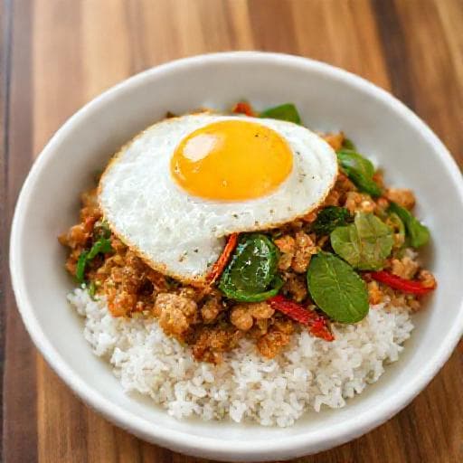 Pad Krapow Gai (Thai Basil Chicken)