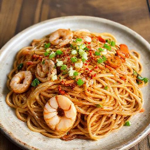 Yakisoba with Seafood