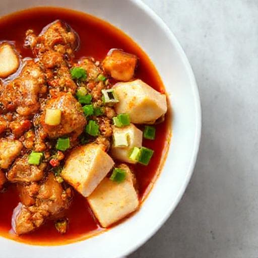 Quick Mapo Tofu