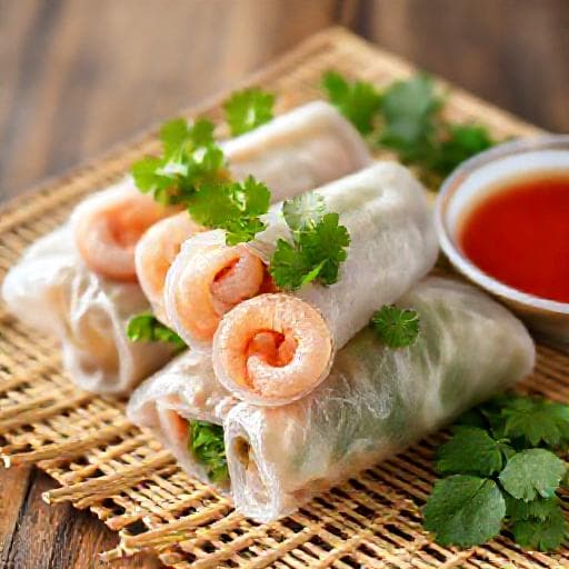 Quick Vietnamese Shrimp Rolls