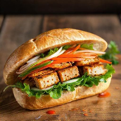 Banh Mi Chay (Vegetarian Banh Mi)