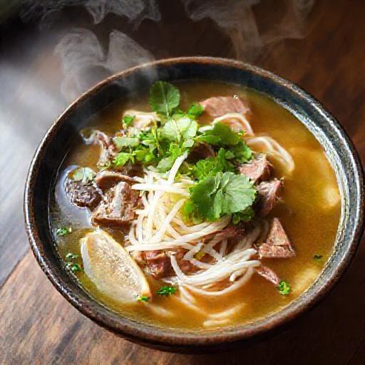 Vietnamese Beef Pho (Pho Bo)