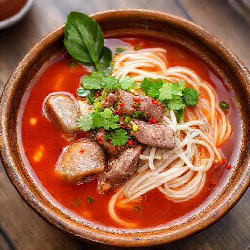 Pho Gia Lai (Spicy Beef Noodle Soup)