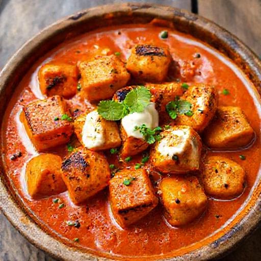 Paneer Tikka Masala with Smoked Paprika