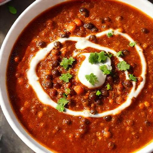 Quick Dal Makhani (Pressure Cooker)