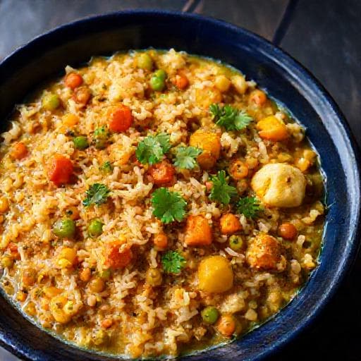 Vegetable Masala Khichdi