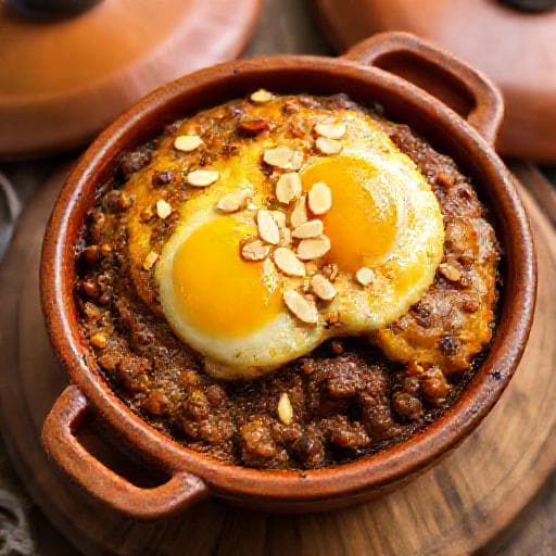 Cape Malay Bobotie with Chutney