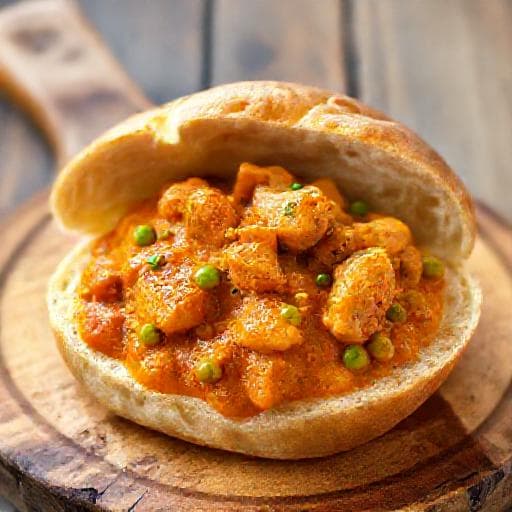 Quick Chicken Bunny Chow