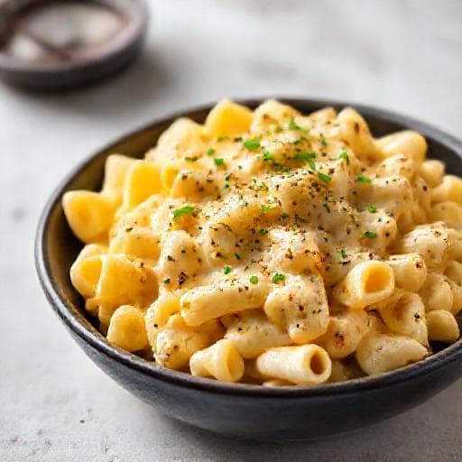 Gourmet Truffle Mac and Cheese