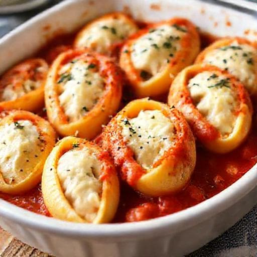 Quick & Easy Weeknight Stuffed Shells