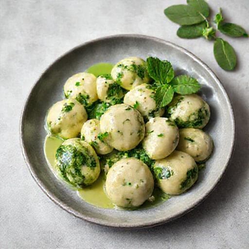 Spinach and Ricotta Gnocchi