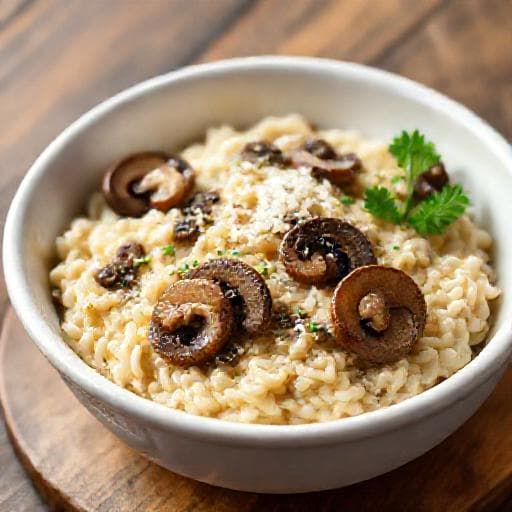 Classic Mushroom Risotto