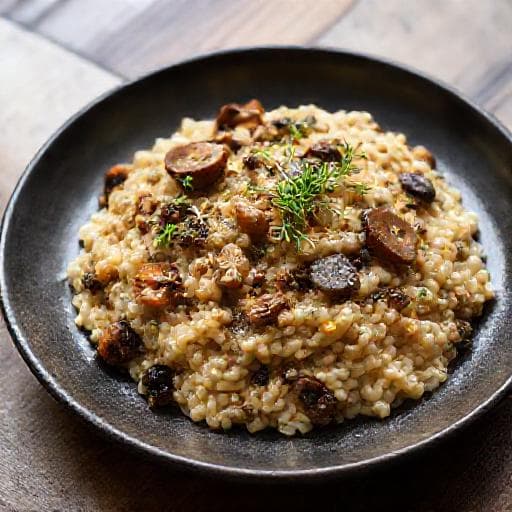 Truffle Mushroom Risotto