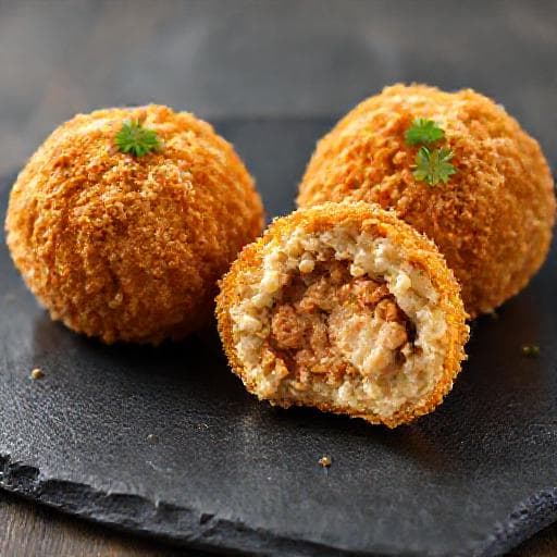 Arancini al Ragù Bianco