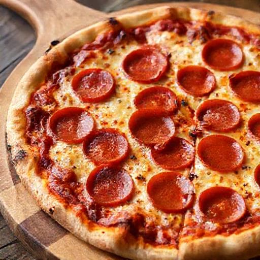 Classic New York Style Pepperoni Pizza