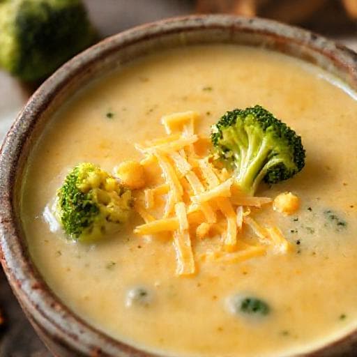 Classic Broccoli Cheddar Soup