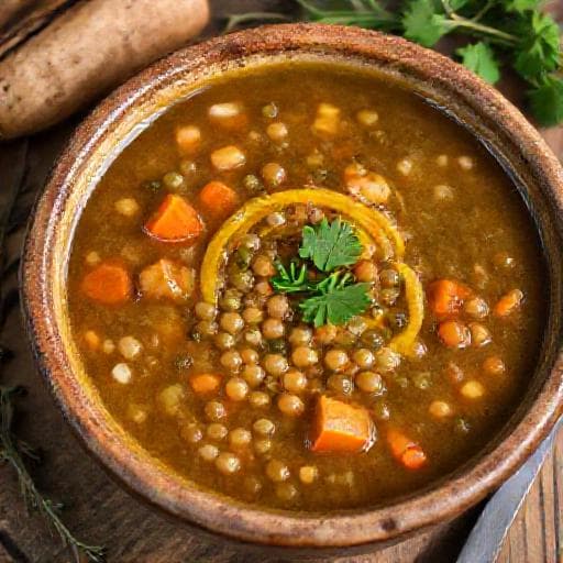 Classic French Lentil Soup