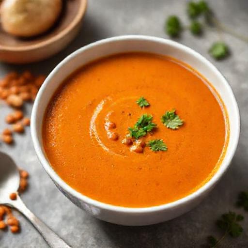 Quick & Simple Red Lentil Soup