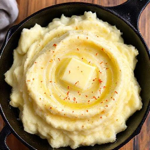 Quick & Easy Skillet Mashed Potatoes