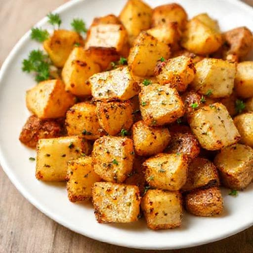 Garlic and Herb Roast Potatoes