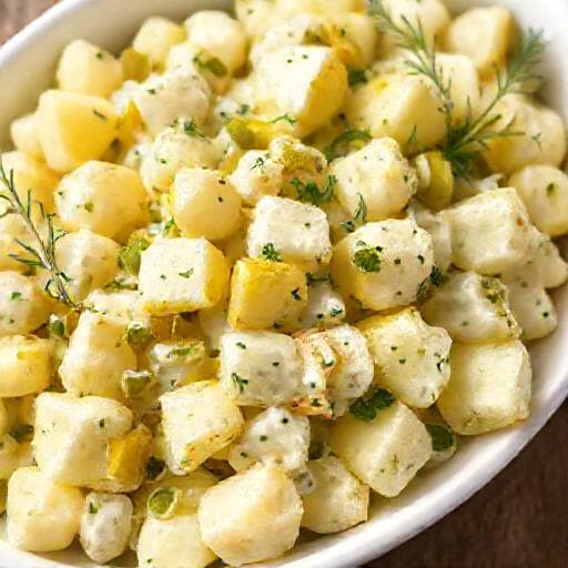Quick & Easy Dill Pickle Potato Salad