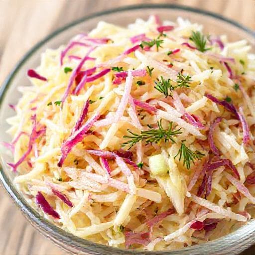 Quick & Easy Vinegar Coleslaw