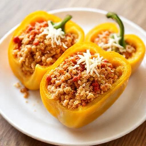 Quick & Easy Stuffed Bell Peppers