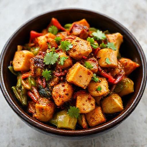 Spicy Szechuan Tofu Stir-Fry