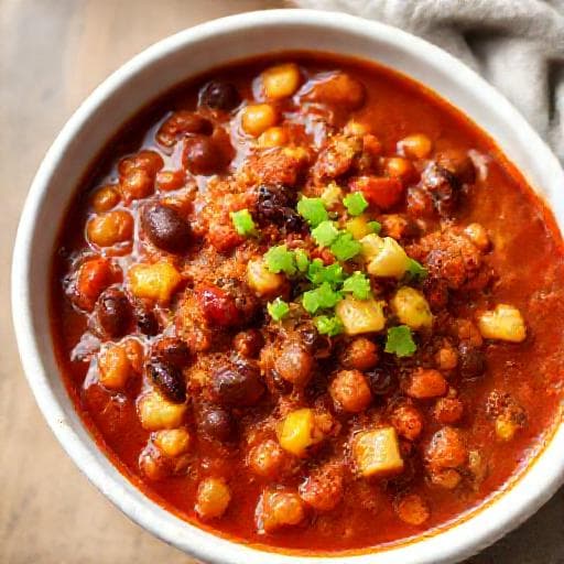 Quick & Easy Weeknight Vegan Chili