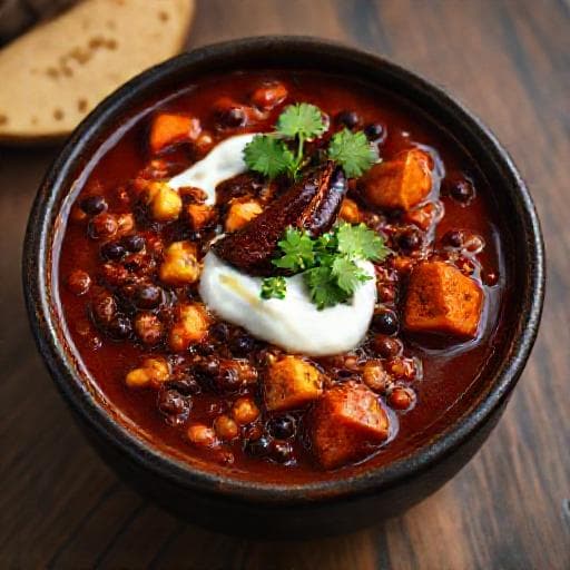 Smoky Chipotle Vegan Chili