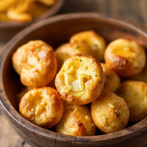 Cheesy Yorkshire Pudding Bites