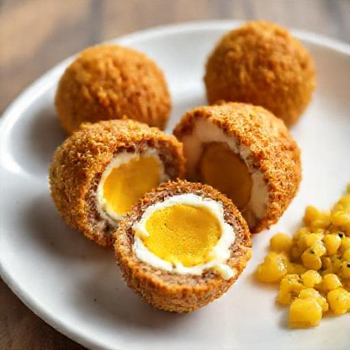 Quick Baked Scotch Eggs
