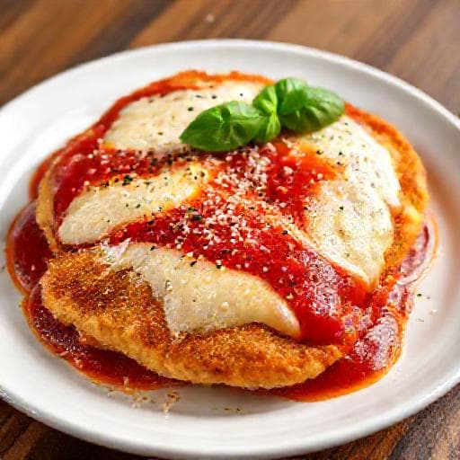 Classic Chicken Parmigiana