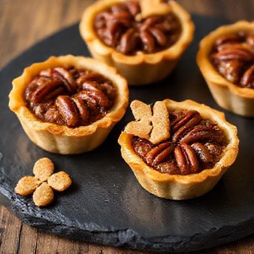 Maple Pecan Butter Tarts