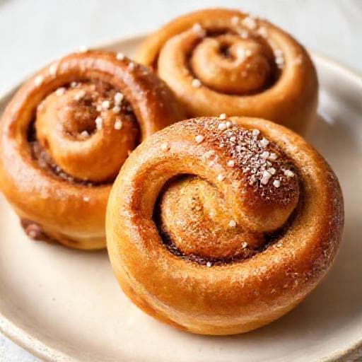 Swedish Cinnamon Buns (Kanelbullar)