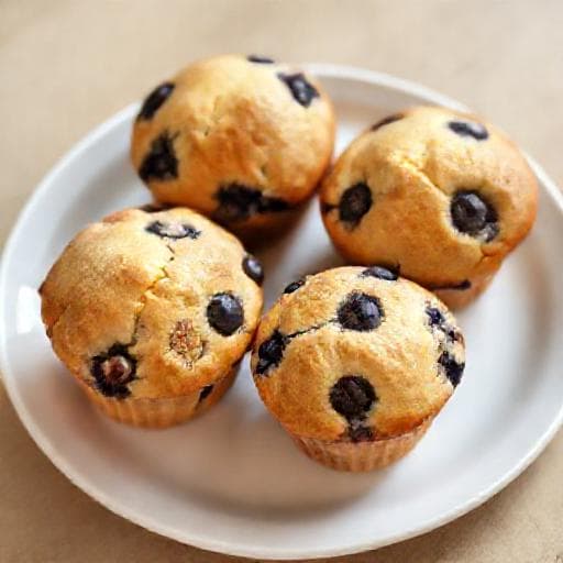 Quick & Easy Blueberry Muffins