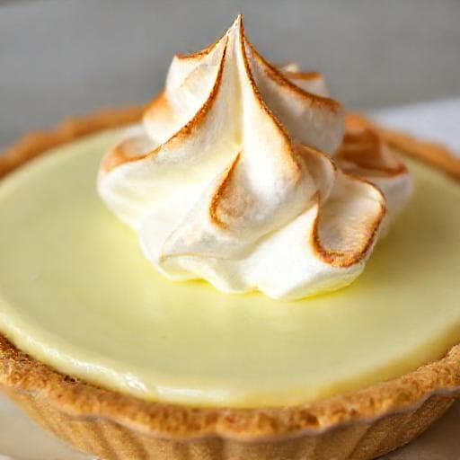 Key Lime Pie with Meringue Topping