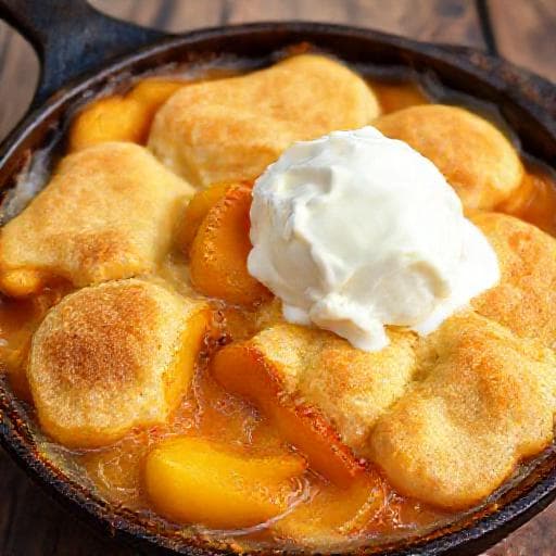Classic Southern Peach Cobbler