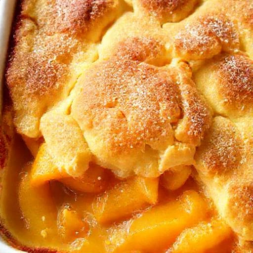Quick & Easy Peach Cobbler